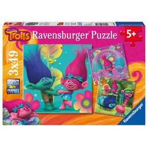 Ravensburger puzzle Trollové 3x49 dílků II.