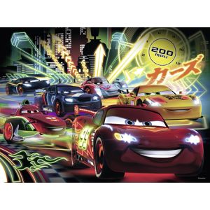 Ravensburger puzzle Cars Neon 100 dílků