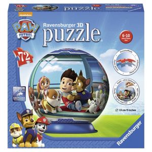Tlapková Patrola puzzleball,, 3D, 72 dílků