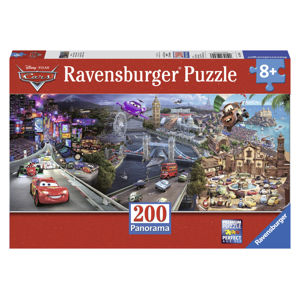 Ravensburger puzzle Disney Auta Panoráma 200 dilků