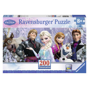 Ravensburger puzzle Ledové království Panorama 200 dílků