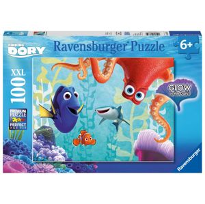 Ravensburger puzzle Disney Hledá se Dory 100 dílků svítící