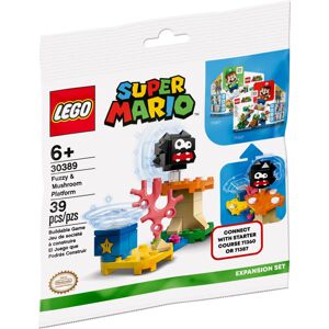 LEGO® Super Mario™ 30389 Fuzzy a Mushroom v akci