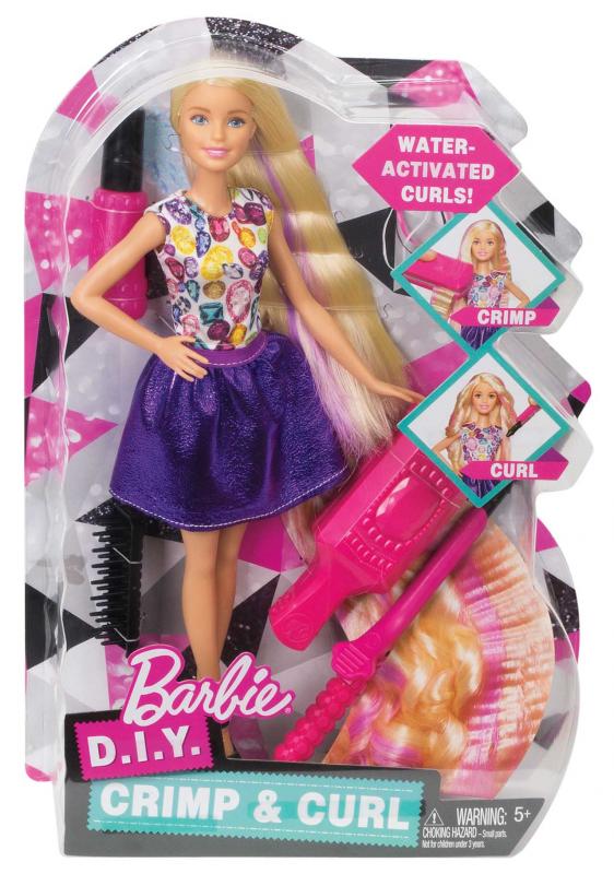 MATTEL Barbie VLNY A LOKNY