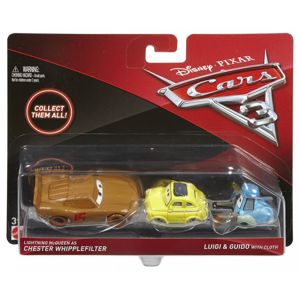 Mattel Cars 3 auta 2ks, více druhů