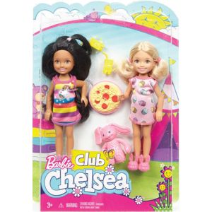 Mattel Barbie Chelsea dvojtý set asst
