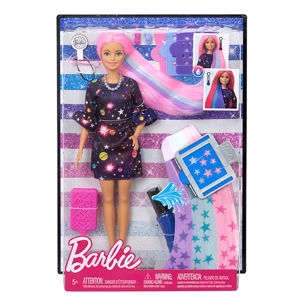 MATTEL Barbie s žužu vlasy, běloška