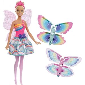 Mattel Barbie Letající Víla s křídly Běloška