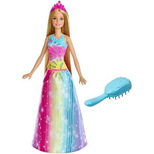 Mattel Barbie Magické vlasy Princezna běloška