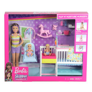 Mattel Barbie Herní set Dětský pokojík