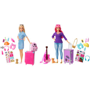 Mattel Barbie Cestovatelka, více druhů