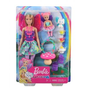 Mattel Barbie Pohádkový herní set s panenkou, více druhů