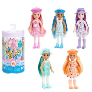 Mattel Barbie COLOR REVEAL CHELSEA DÉŠŤ/SLUNCE více druhů