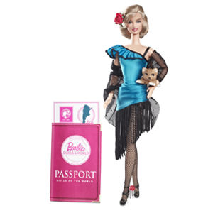 Mattel Barbie sběratelská Argentina