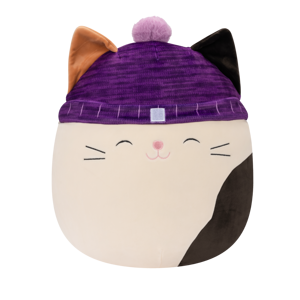 Smartlife SQUISHMALLOWS Kočka s čepicí - Cam, 40 cm
