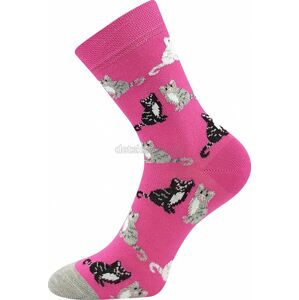 Ponožky Boma 057-21-43 Kočičky Velikost: 25-29