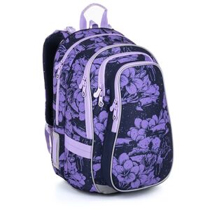 Školní batoh s květy LYNN 23008