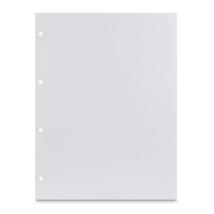 Hama fotokarton, 23,3 x 31 cm, děrovaný, 25 listů, bílý
