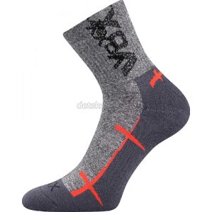 Dětské ponožky VoXX Walli - světle šedá tyrkys Velikost: 39-42