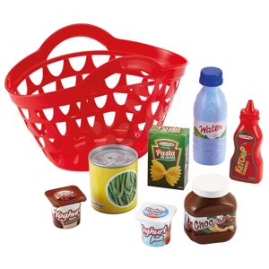 Écoiffier nákupní taška pro děti se 7 potravinami 2680 zelená/červená