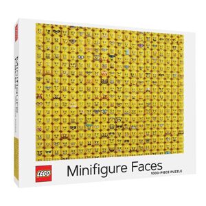 DVĚDĚTI Chronicle Books Puzzle LEGO® Obličeje minifigurek 1000 dílků