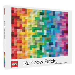 DVĚDĚTI Chronicle Books Puzzle LEGO® duhové kostky 1000 dílků