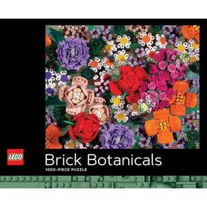 DVĚDĚTI Chronicle Books Puzzle LEGO® Botanické rostliny 1000 dílků