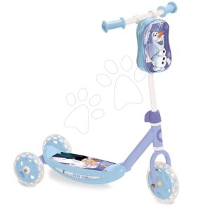 Mondo tříkolová koloběžka Frozen s taškou 28222 modro-růžová