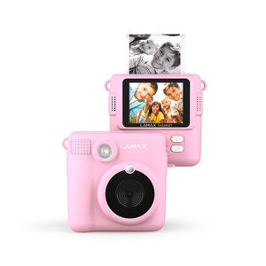 LAMAX Dětský fotoaparát InstaKid1 růžový