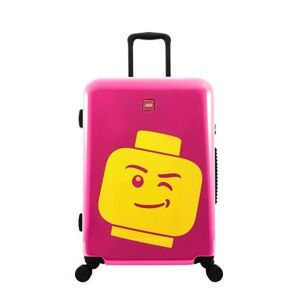 LEGO Luggage ColourBox Minifigure Head 24" kufr - Berry