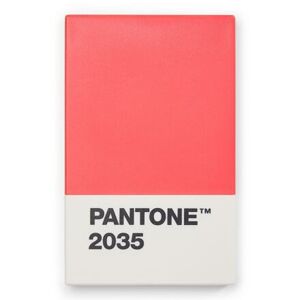 PANTONE Pouzdro na vizitky dárkové balení - Red 2035
