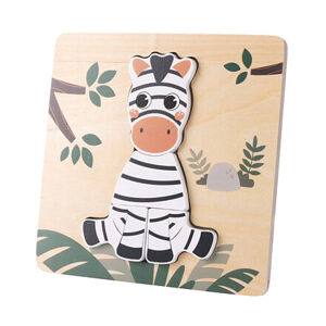 Zopa Dřevěné puzzle malé Zebra