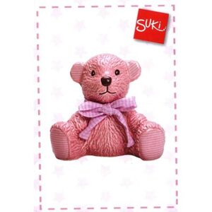 HAB medvěd HUG a BOO růžový malý - kasička (12,5 cm) Suki Gif