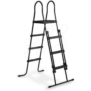 Schody k bazénu pool ladder Exit Toys pro výšku 108–122 cm kovový rám protiskluzové černé
