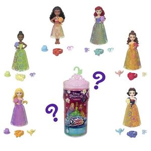 Mattel Disney Princess COLOR REVEAL KRÁLOVSKÁ MALÁ PANENKA S KVĚTINAMI, více druhů