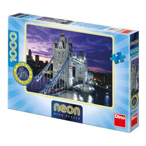 Dino puzzle TOWER BRIDGE 1000 neon Puzzle