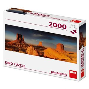 Dino puzzle Pohled na Monument Valley 2000 dílků panoramic