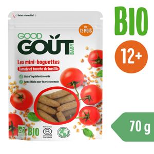 Good Gout BIO Mini bagetky s rajčátky (70 g)