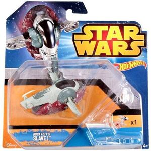 Mattel Hot Wheels Star Wars kolekce hvězdých lodí - Boba Fetts Slave I