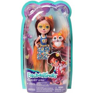 Mattel Enchantimals panenka a zvířátko - Liška