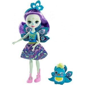 Mattel Enchantimals panenka a zvířátko - Páv