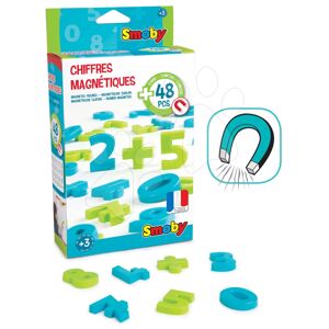 Smoby sada dětských magnetů 48 kusů 430101 modro-zelené