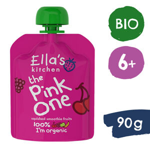 Ella's Kitchen BIO PINK ONE ovocné smoothie s rebarborou (90 g)
