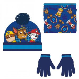 Cerdá Zimní set-čepice, nákrčník, rukavice Paw Patrol 