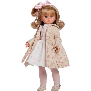 Berbesa Luxusní dětská panenka-holčička Flora 42cm