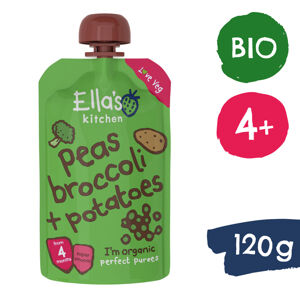 Ella's Kitchen BIO Hrášek, brokolice a brambory (120 g)