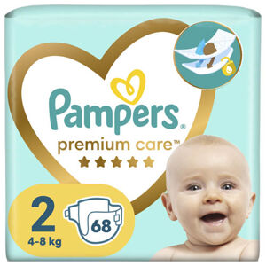 Pampers Premium Care Value Pack Dětské jednorázové pleny vel. 2 (68 ks)