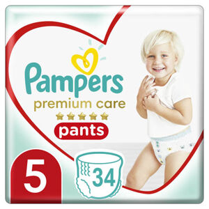 Pampers Premium Care Value Pack Plenkové kalhotky vel. 5 (34 ks)