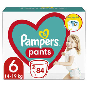 Pampers Pants Mega Box Plenkové kalhotky vel. 6 (84 ks)