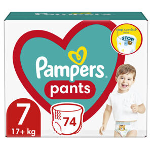 Pampers Pants Mega Box Plenkové kalhotky vel. 7 (74 ks)